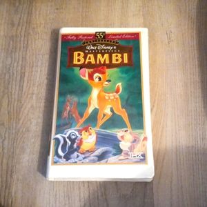 QUICK SALE Disney VHS Bambi